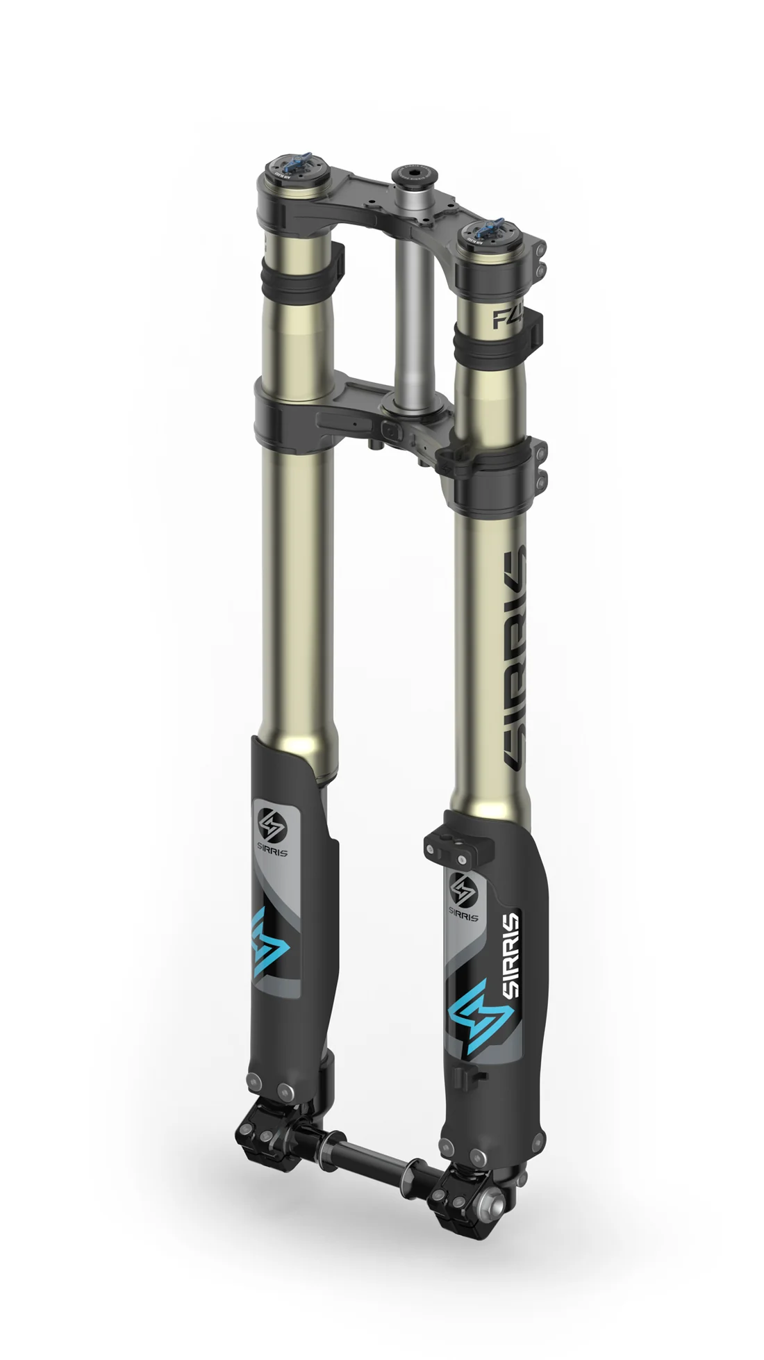 sirris-F43-220-CMX-suspension-fork-CMX-black-3_4-left