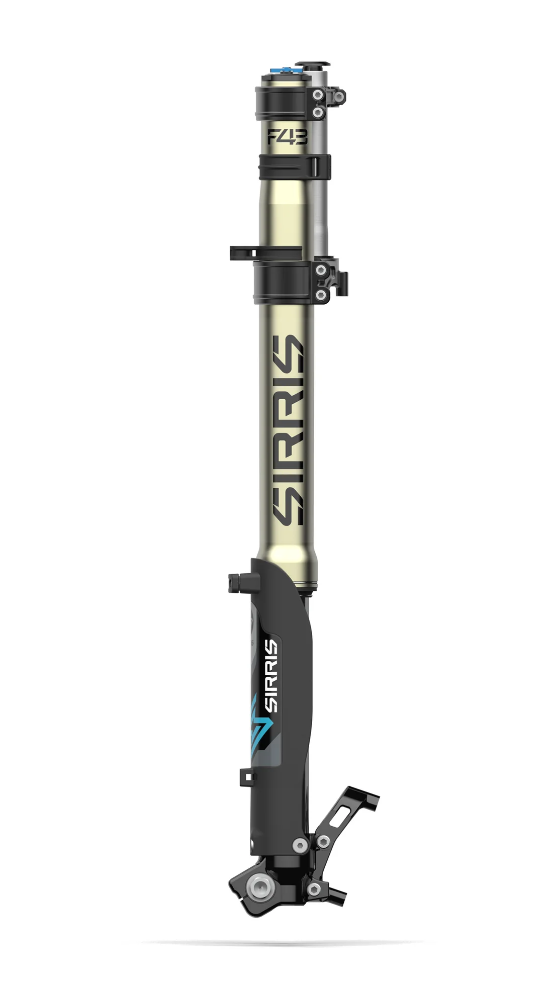 sirris-F43-220-CMX-suspension-fork-CMX-black-left