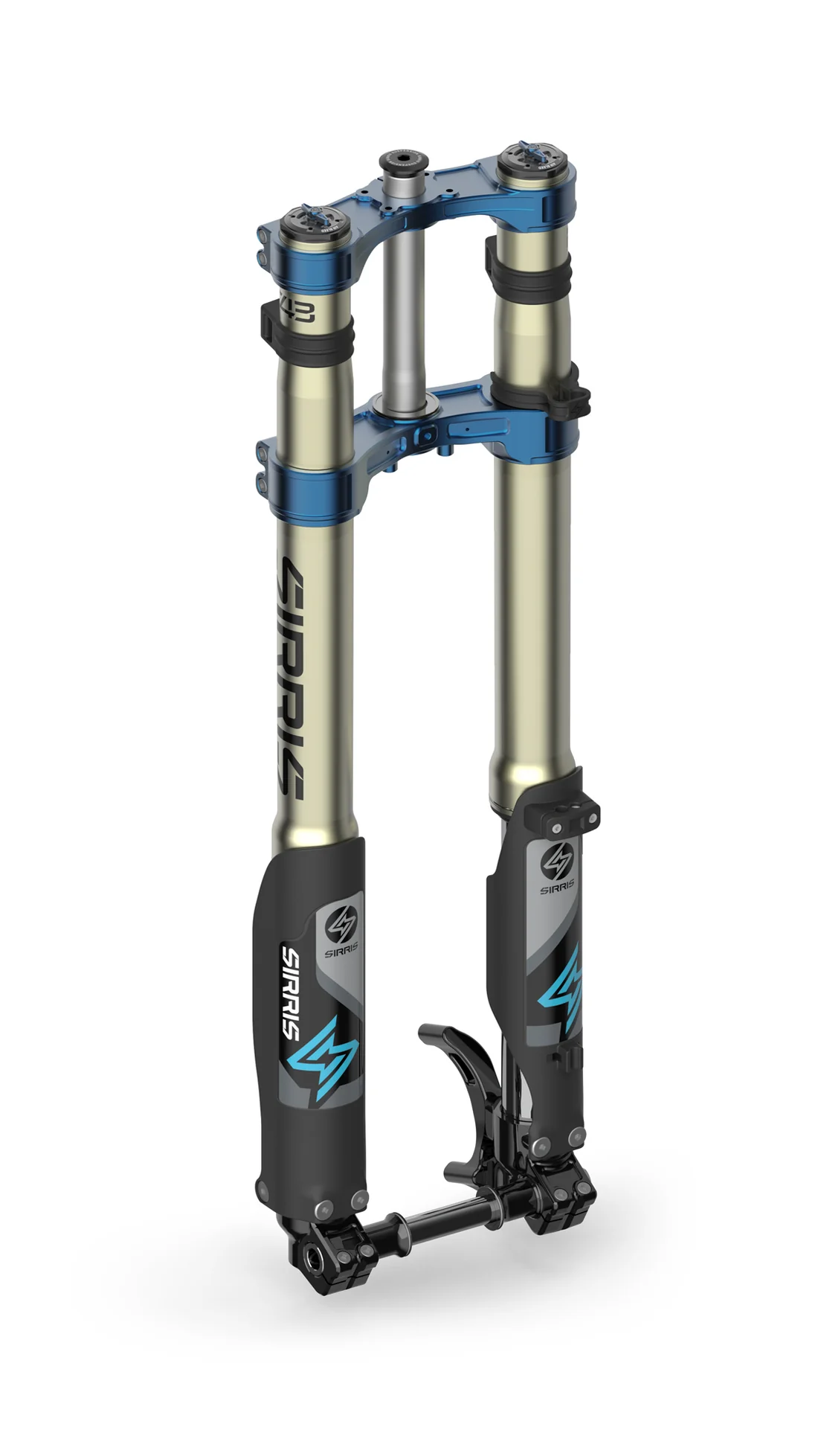 sirris-F43-220-CMX-suspension-fork-CMX-blue-3_4-right